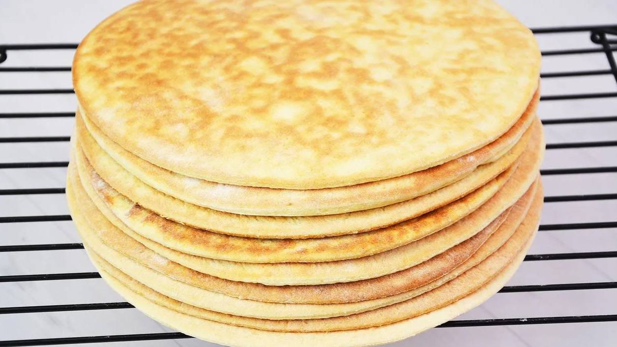 КОРЖИ НА СКОВОРОДЕ за минуты! 🔥 БЕЗ ДУХОВКИ. Быстро и вкусно! Сочетаются с любым кремом 🔥