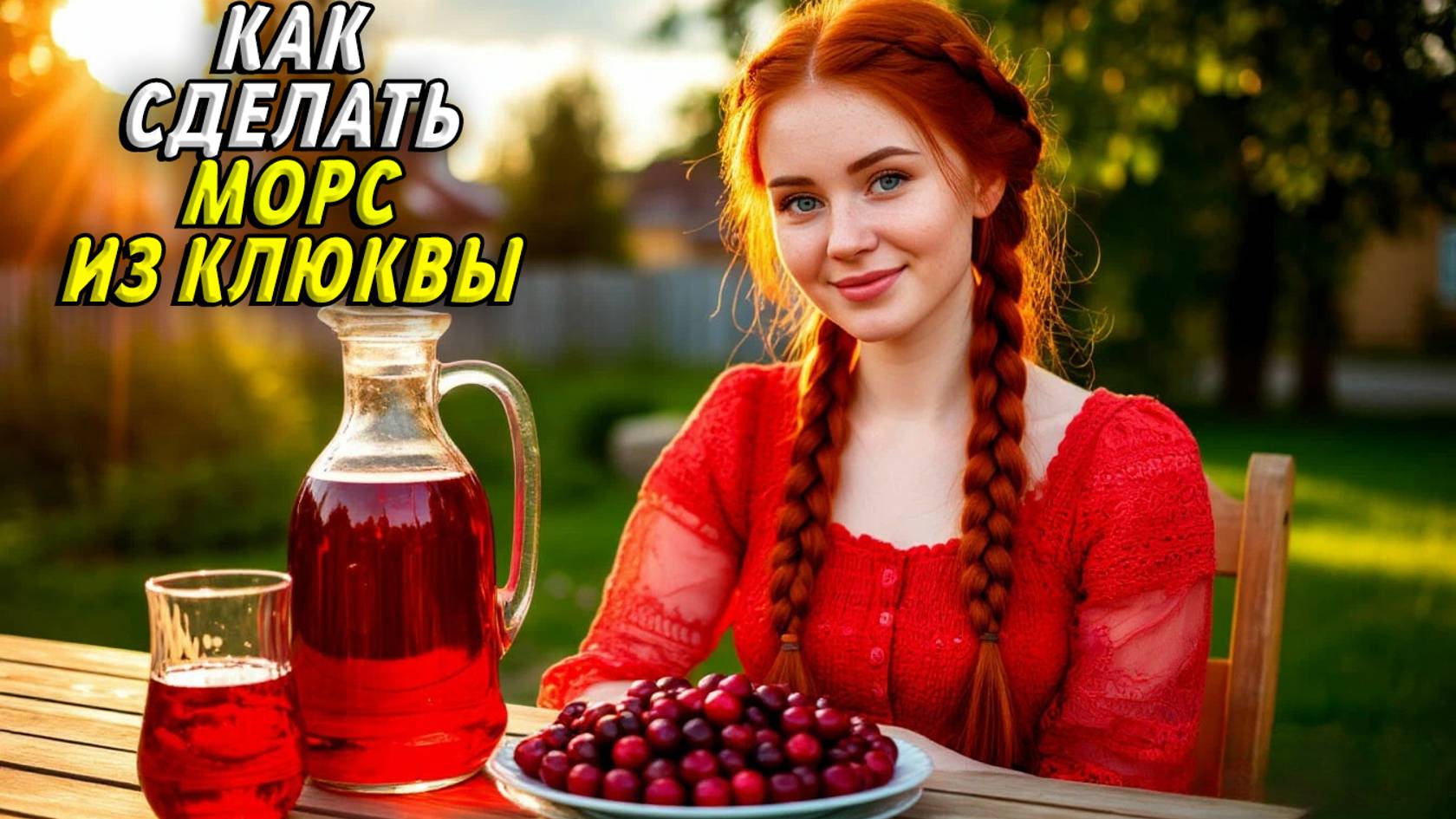 Как сделать Морс из Клюквы