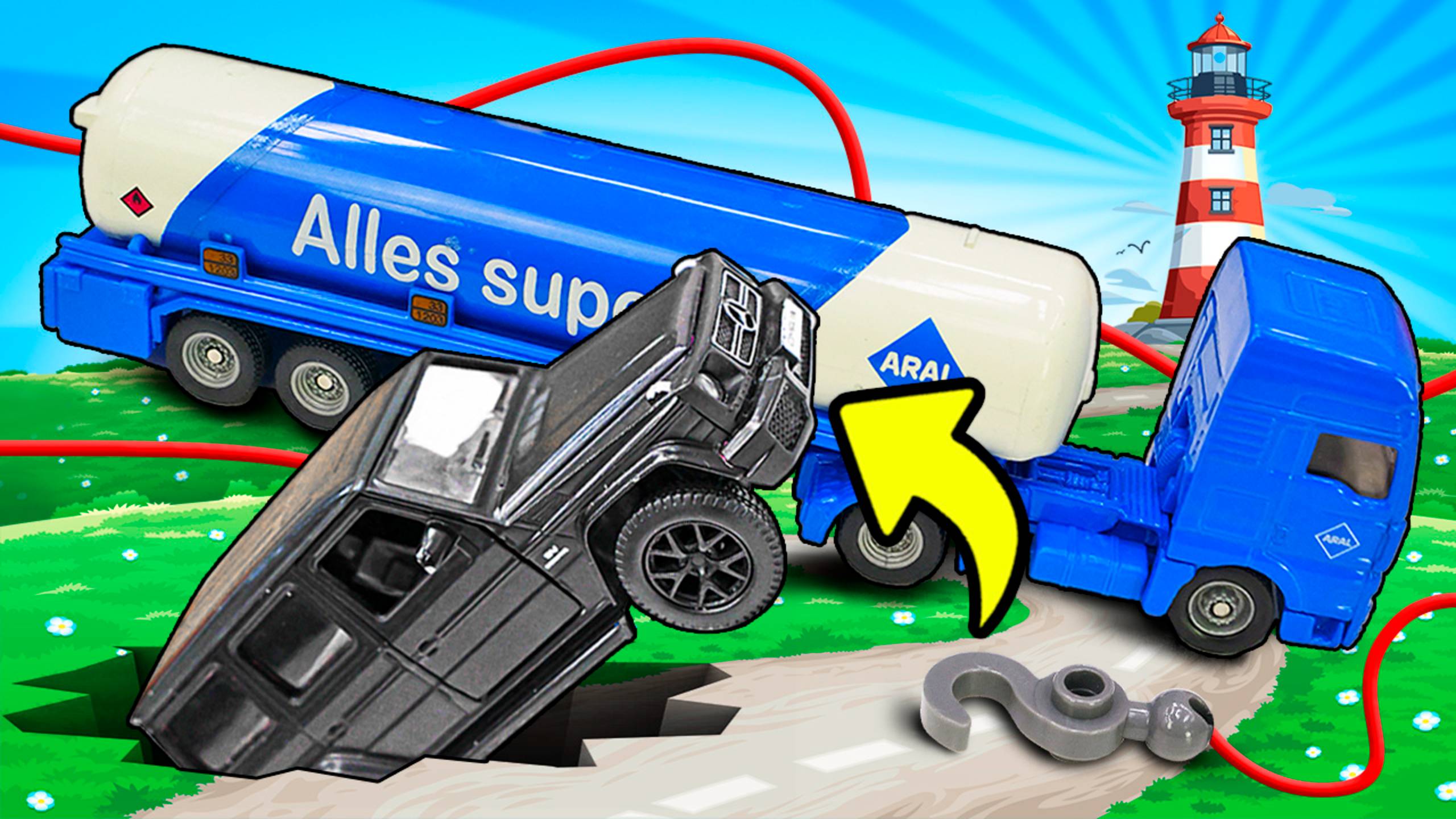 Неожиданности на дороге! Тягач ЗАСТРЯЛ — Мастер Тук-Тук вызывает помощников! Видео для малышей