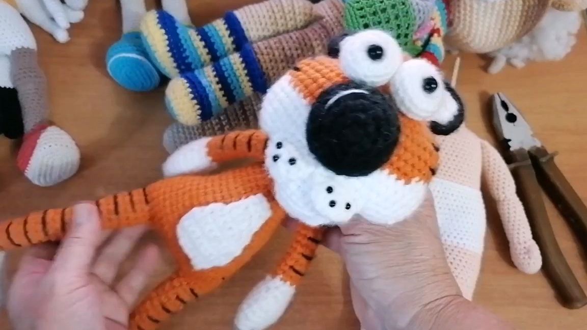 Когда моим игрушкам необходим проволочный каркас. Это совсем несложно. Лайфхак.