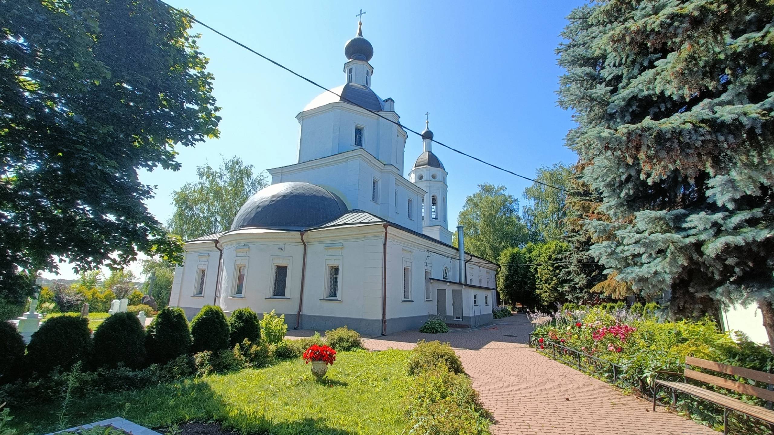 Июль 2025: Церковь Рождества Пресвятой Богородицы в Образцово