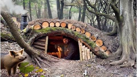 Построение секретной землянки под упавшим деревом, Навыки выживания.