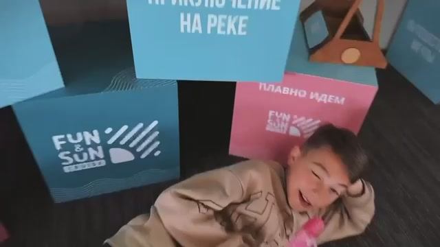 Яркое видео от наших маленьких пассажиров 🤗 FUN&SUN CRUISE Нижний Новгород 4*
