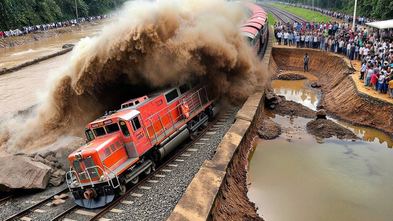 Невероятные Случаи с Поездами, Снятые на Камеру