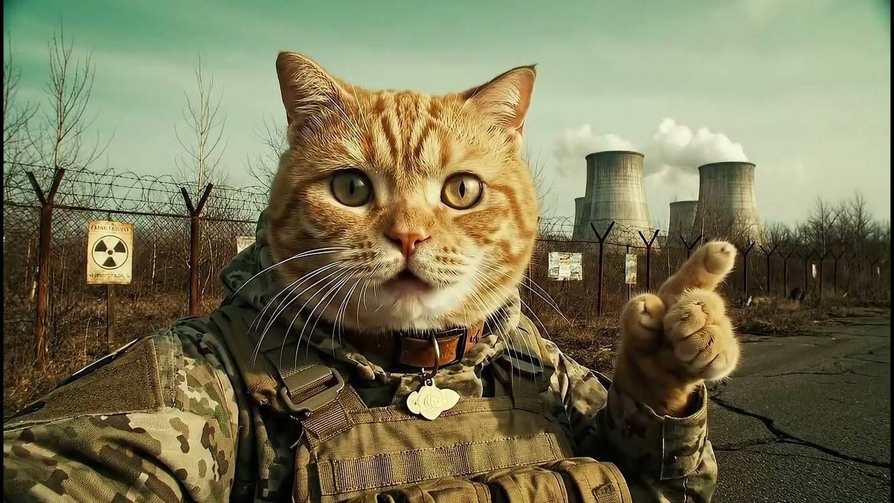 Влог рыжего кота из Чернобыля