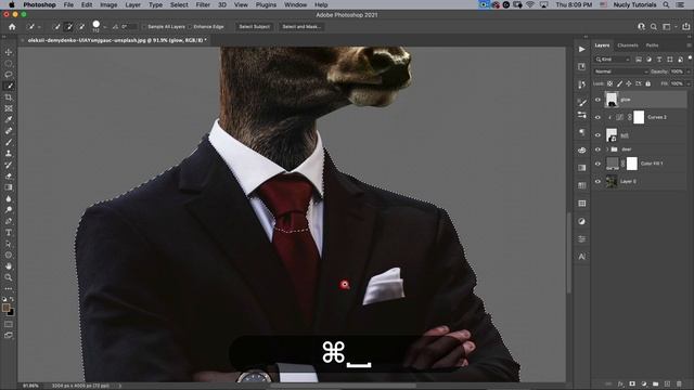 7. Blending the Two Images Together