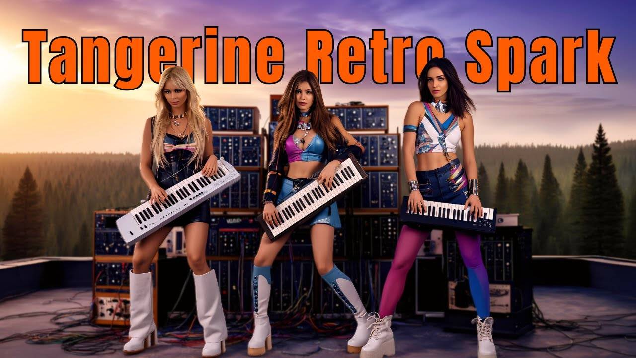 Tangerine Retro Synthwave / 1970s Berlin School Vibes / Vintage Electronic Music [Full Album]