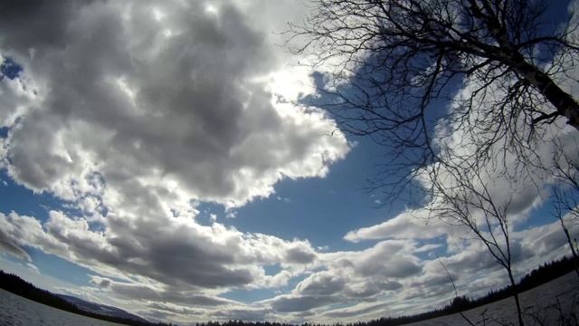 СЕВЕРНОЕ НЕБО. Весна 2025 год Мурманская область.