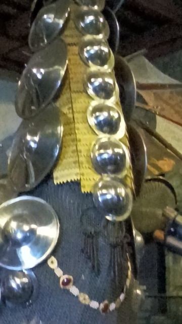 Дракон из трофейного оружия в Лондонском Тауэре (Dragon Made of Weapons in the Tower of London)