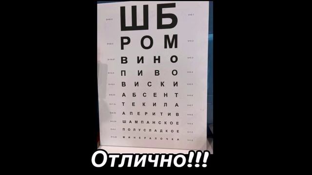 Проверьте зрение для мужчин