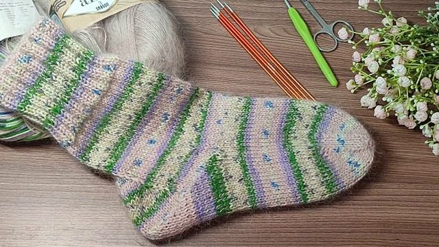 Носочки - "Полевые цветы"