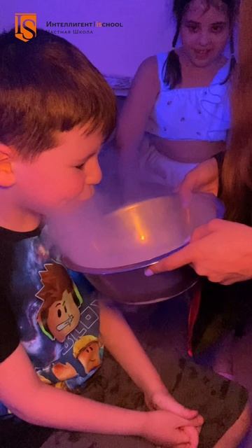 Научное шоу в Летнем Городском Лагере Частной Школы ИНТЕЛЛИГЕНТ г. Солнечногорск🧪 #лагерь #дети