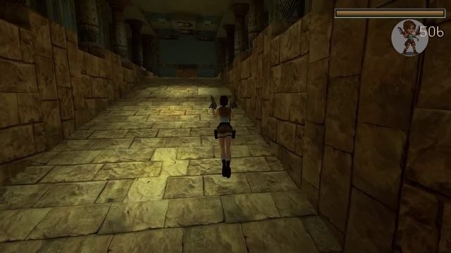 Tomb Raider 1. Незаконченное дело. Remastered - Египет. Храм Кошки. Все секреты 100%