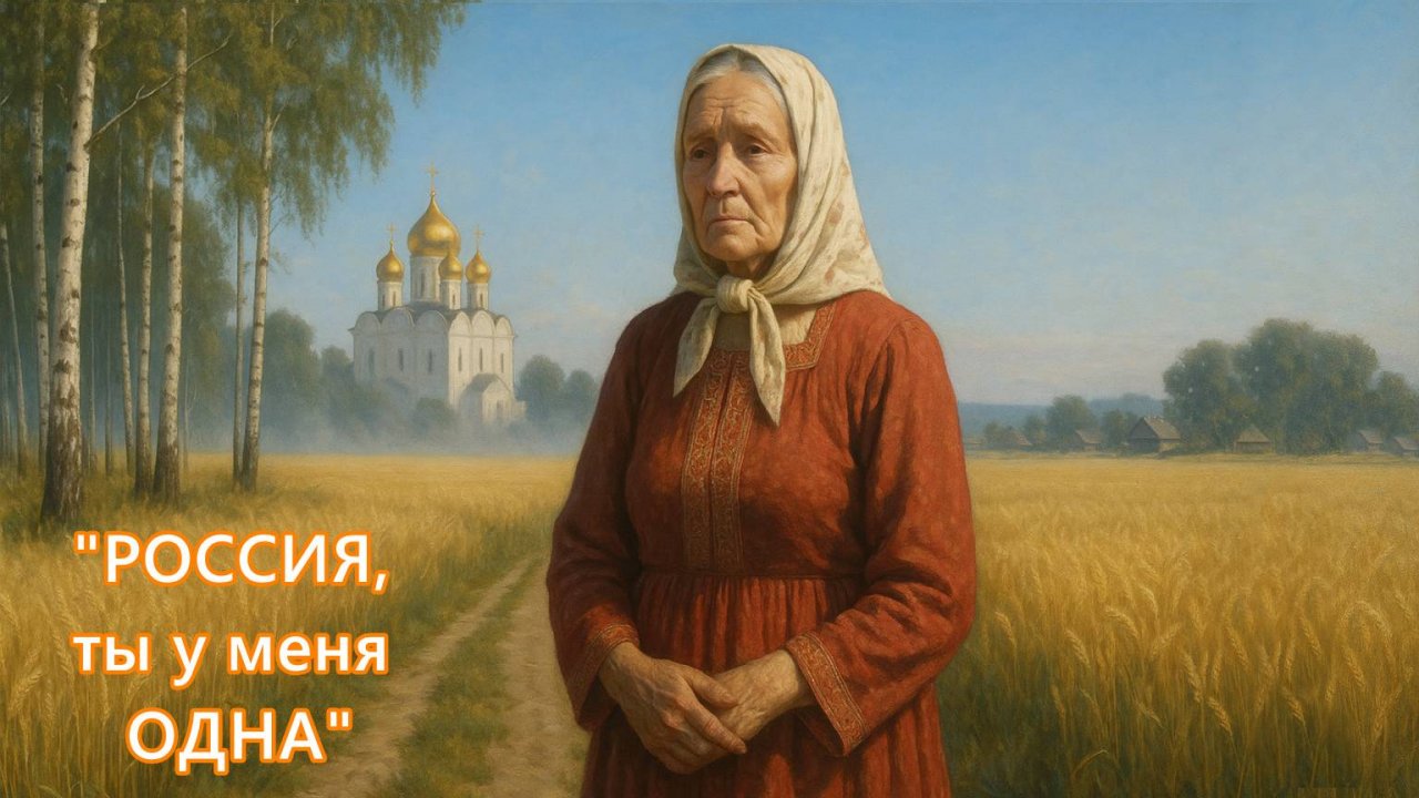 Песня ХИТ "Россия ты у меня одна"