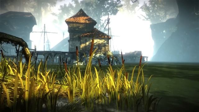 Прогулка по Флотзему - Атмосфера и расслабляющая музыка из игры Ведьмак 2, фоновая музыка для сна