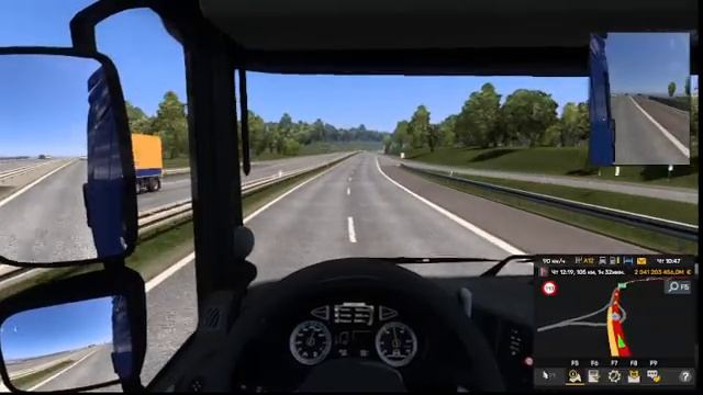 ETS 2 Clip for TMGK9000HD "ETS 2: Мальмё - Нуук" ч4. Орхус - Хиртсхальс