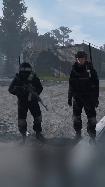 Вырубил Охранника с оружием