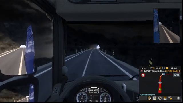 ETS 2 Clip for TMGK9000HD "ETS 2: Мальмё - Нуук" ч8. Сейдисфьордюр - Вик часть 1