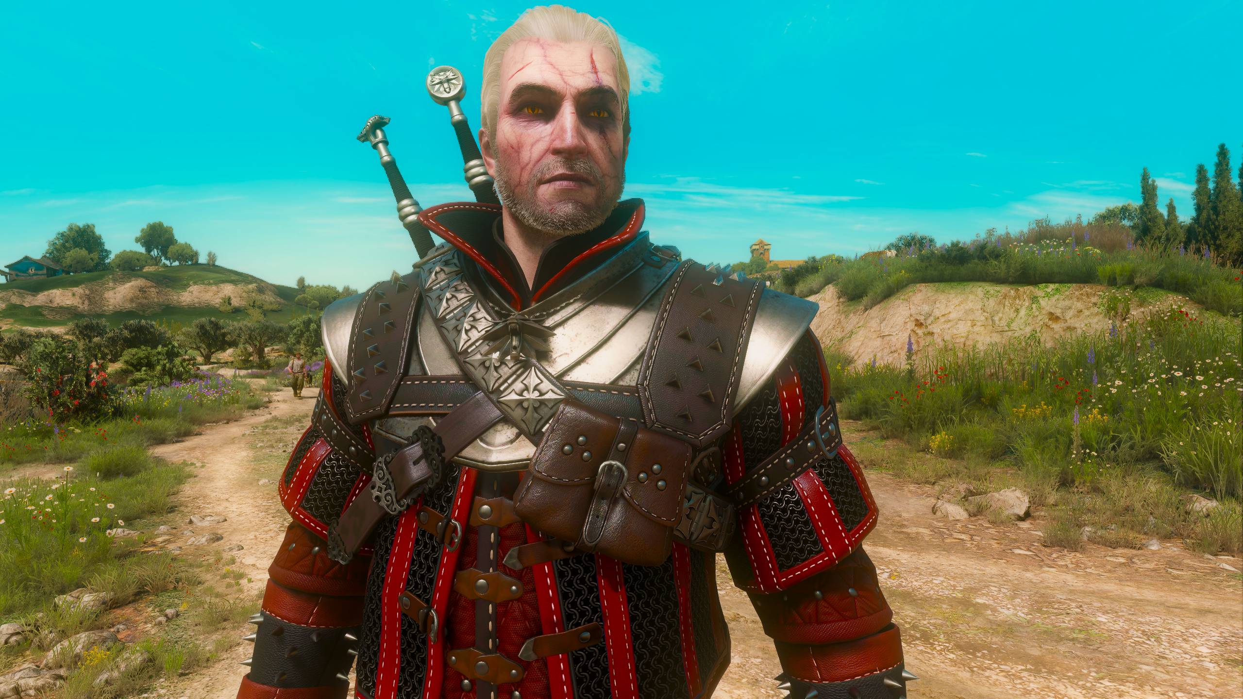 Ведьмак 3 - Гроссмейстерский комплект Школы Волка и место для кача