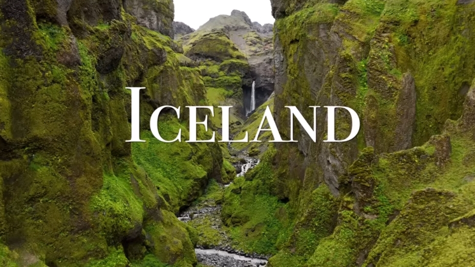 Исландия, невероятные места и виды с дрона.