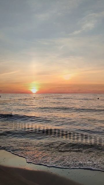 Закат на Балтике. Светлогорск