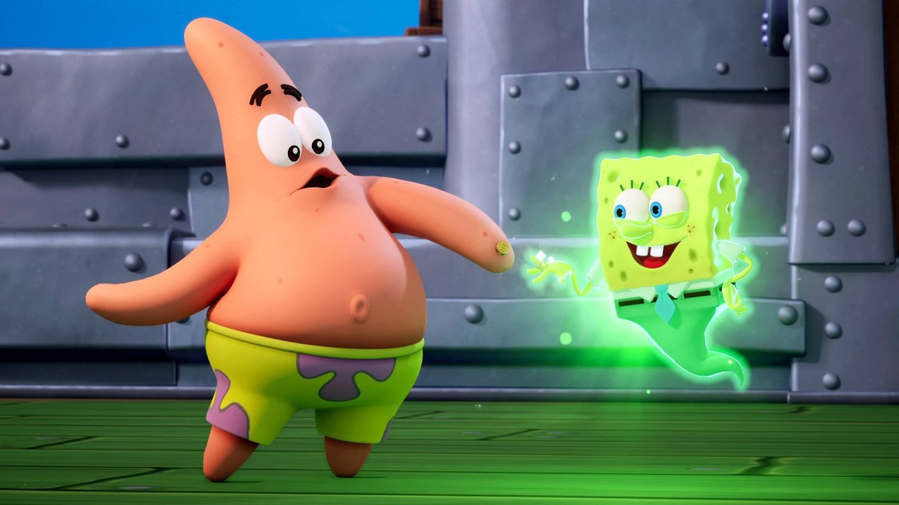 SpongeBob SquarePants Titans of the Tide — анонсирующий трейлер