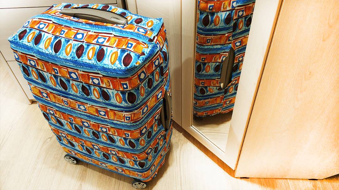 Чехол боди для чемодана своими руками. Бесплатный мастер-класс