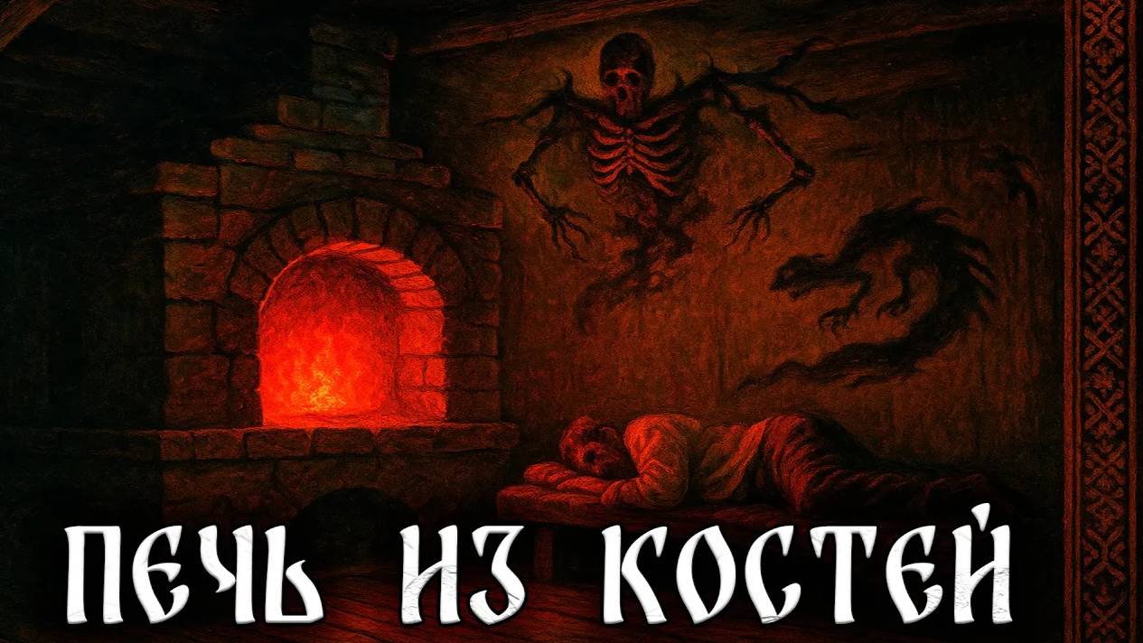 ПЕЧЬ ИЗ КОСТЕЙ! Страшные Истории На Ночь