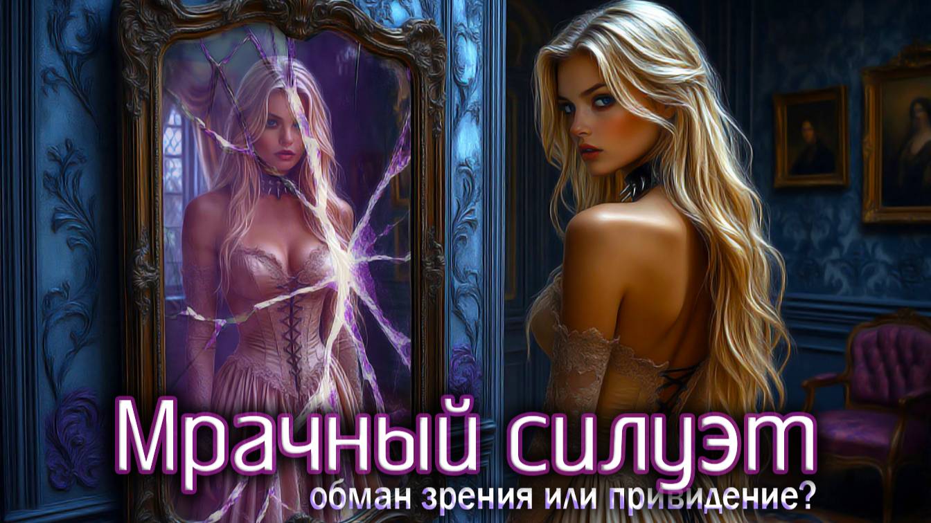 Мрачный силуэт (клип) 👻 Ночное явление из зеркала в одиноком домике на окраине