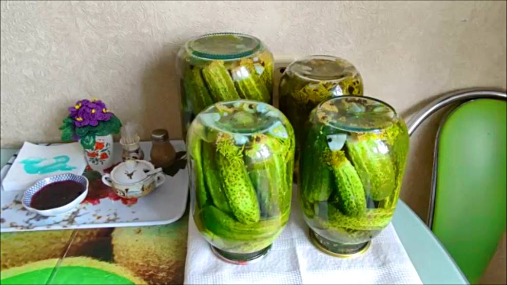 Заготавливаю огурцы - годами проверенный способ // Огурцы с горчицей