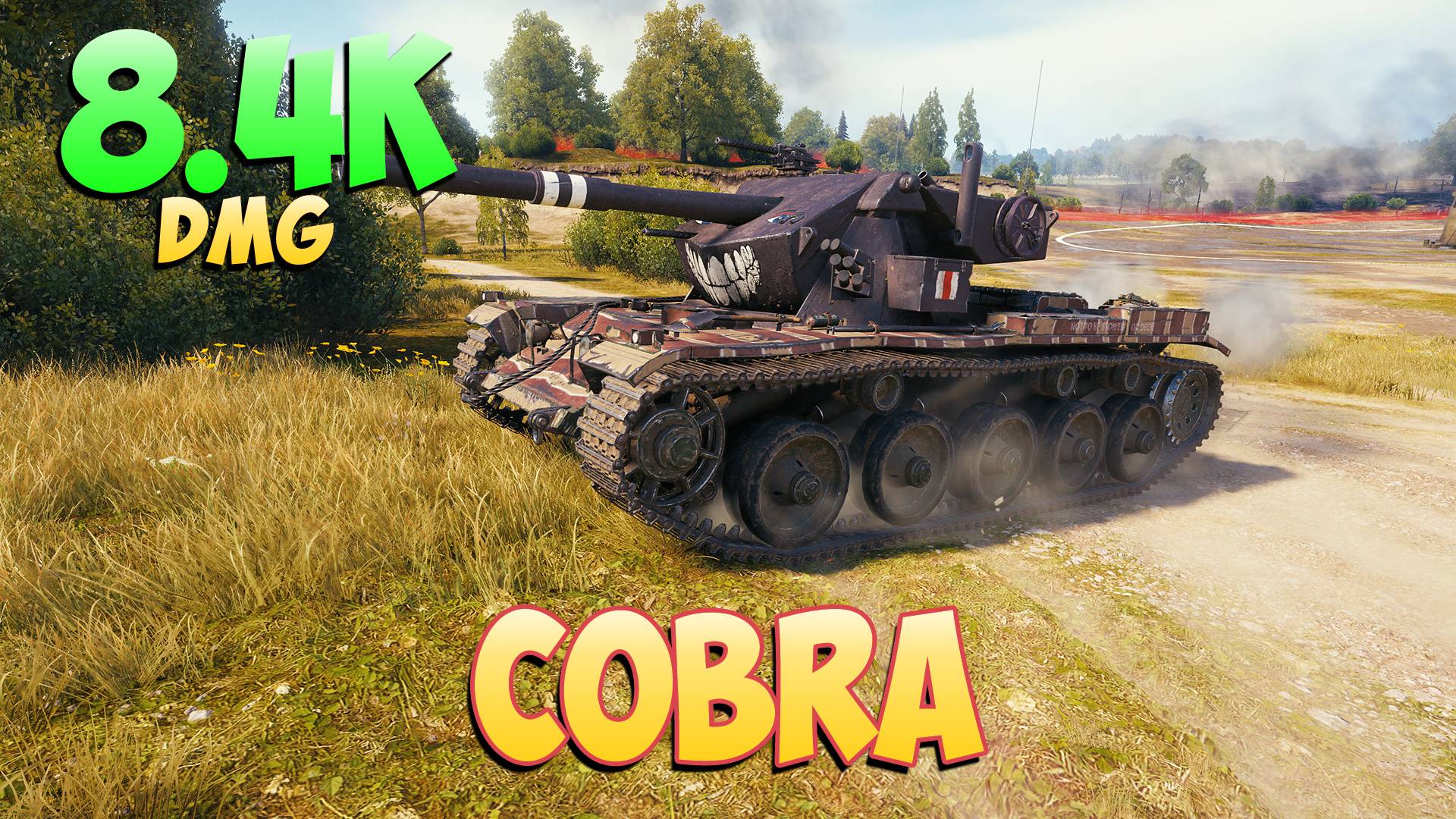Cobra • Функциональный! - 6 Фрагов 8.4K Урона • Мир Танков