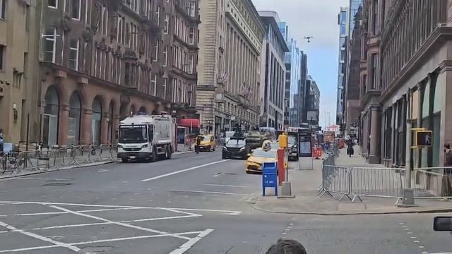 «Человек-паук 4», кадры со съемок, часть 1, Глазго, Шотландия