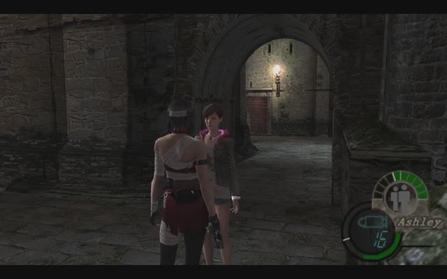 Resident Evil 4 Ада в Разуме Леон Замок Встреча с Рамон Салазар Защита Эшли #12