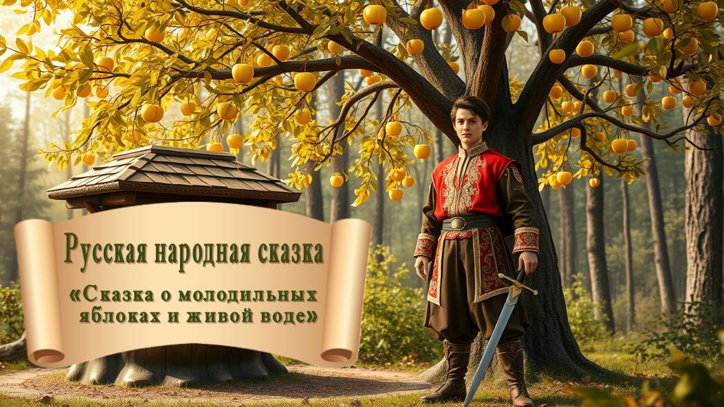 Русская народная сказка "Сказка о молодильных яблоках и живой воде"