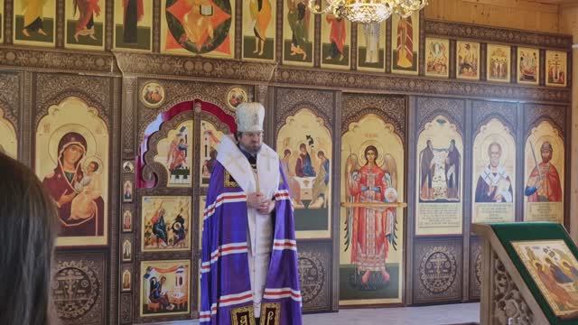 Панихида в Троицкой церкви с. Октемцы по случаю годовщины Первого Президента М.Е.Николаева 04.08.25