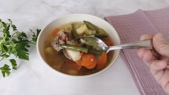 Просто вкусный суп картофельный с сельдереем