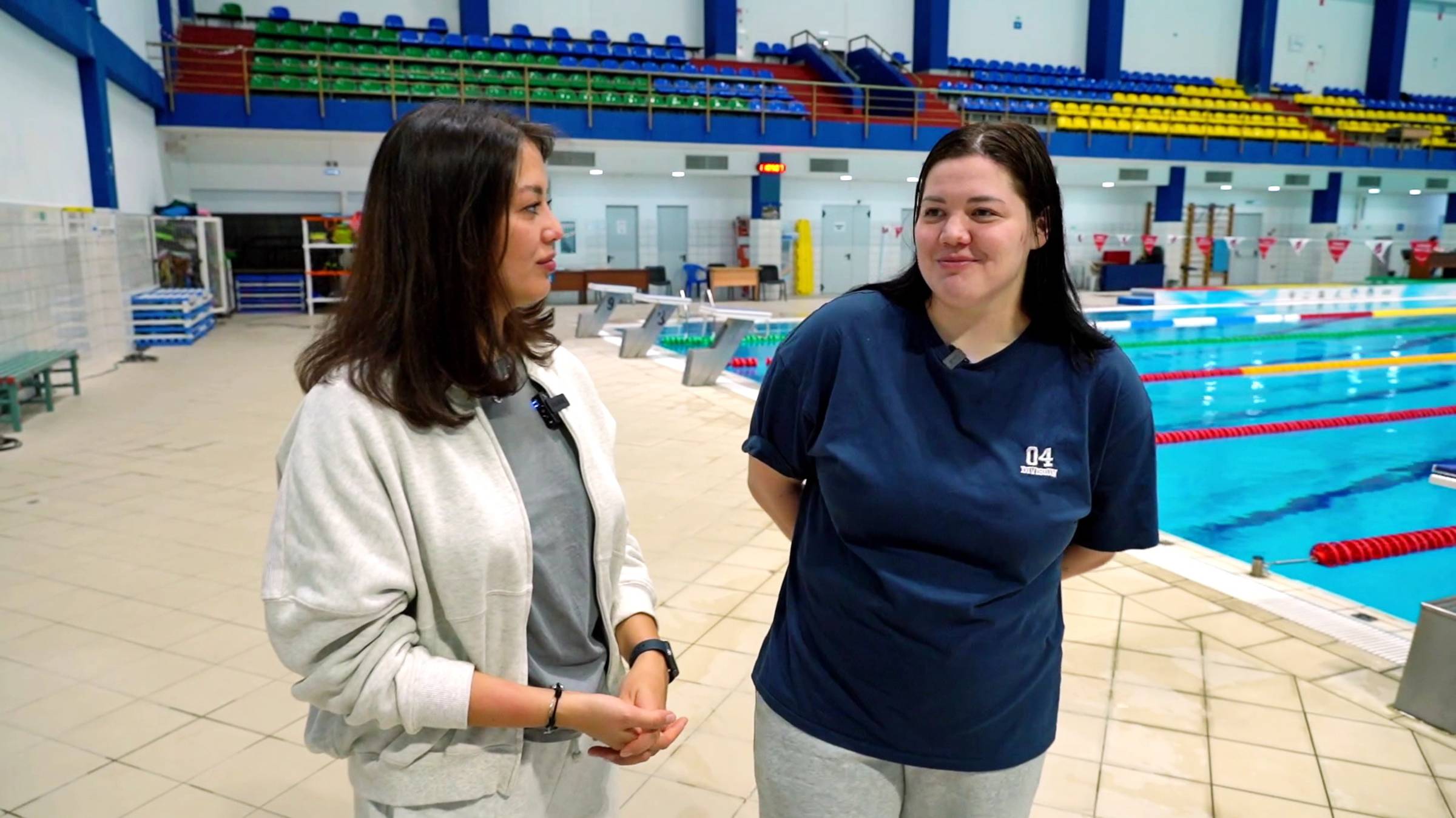 Ватерполистка Анастасия Леонова