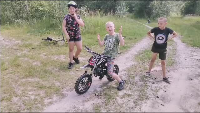 Детский питбайк 49сс