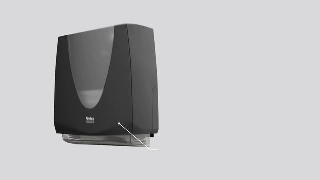 Диспенсер для листовых бумажных полотенец Prima Veiro Professional, черный