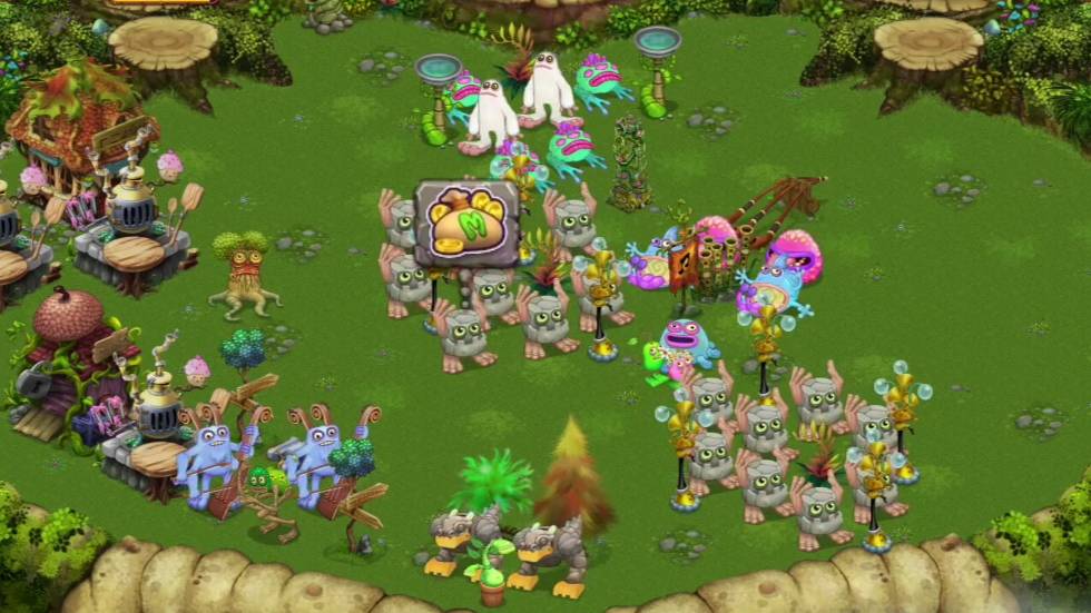 My Singing Monsters: встал с утра, база фармит примерно 2 000 000 золота в сутки