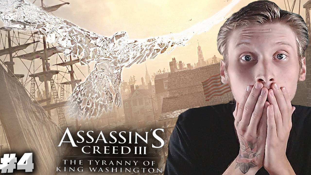 ЭТО ИМБА!СТАЛ ОРЛОМ! ► ASSASSINS CREED 3 REMASTERED ТИРАНИЯ КОРОЛЯ ВАШИНГТОНА (DLC) ► #4