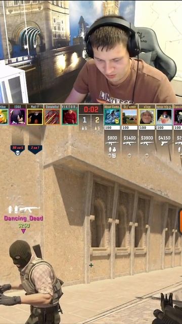 В конце странный смех cs 2 #cs2 #кс2