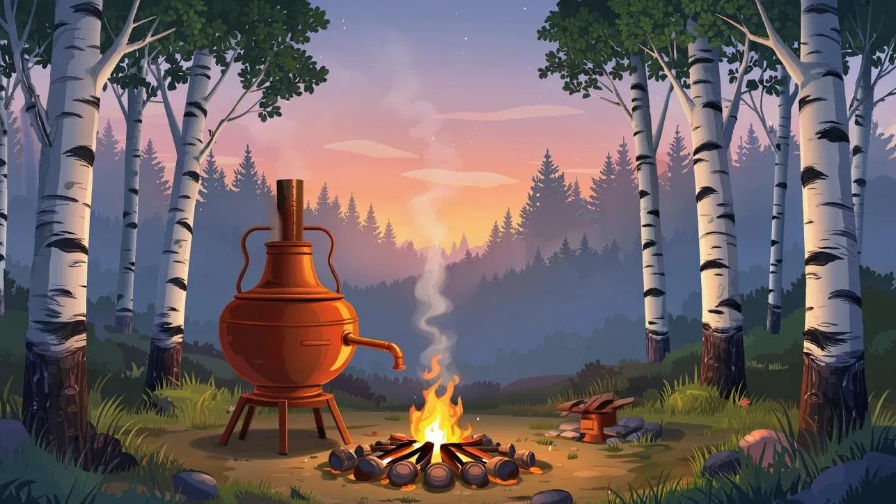 Бражная колонна часть 1