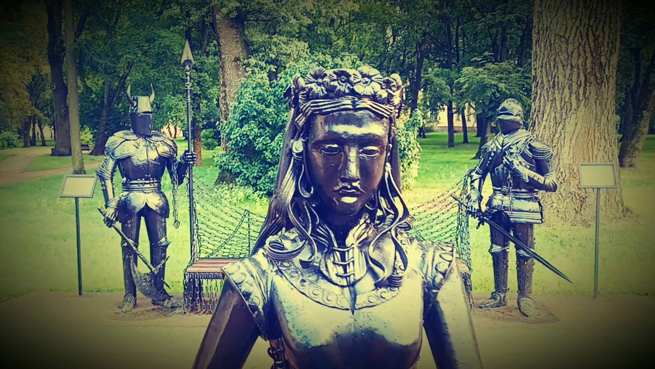 ВЫБОРГ - Рыцари. Дама