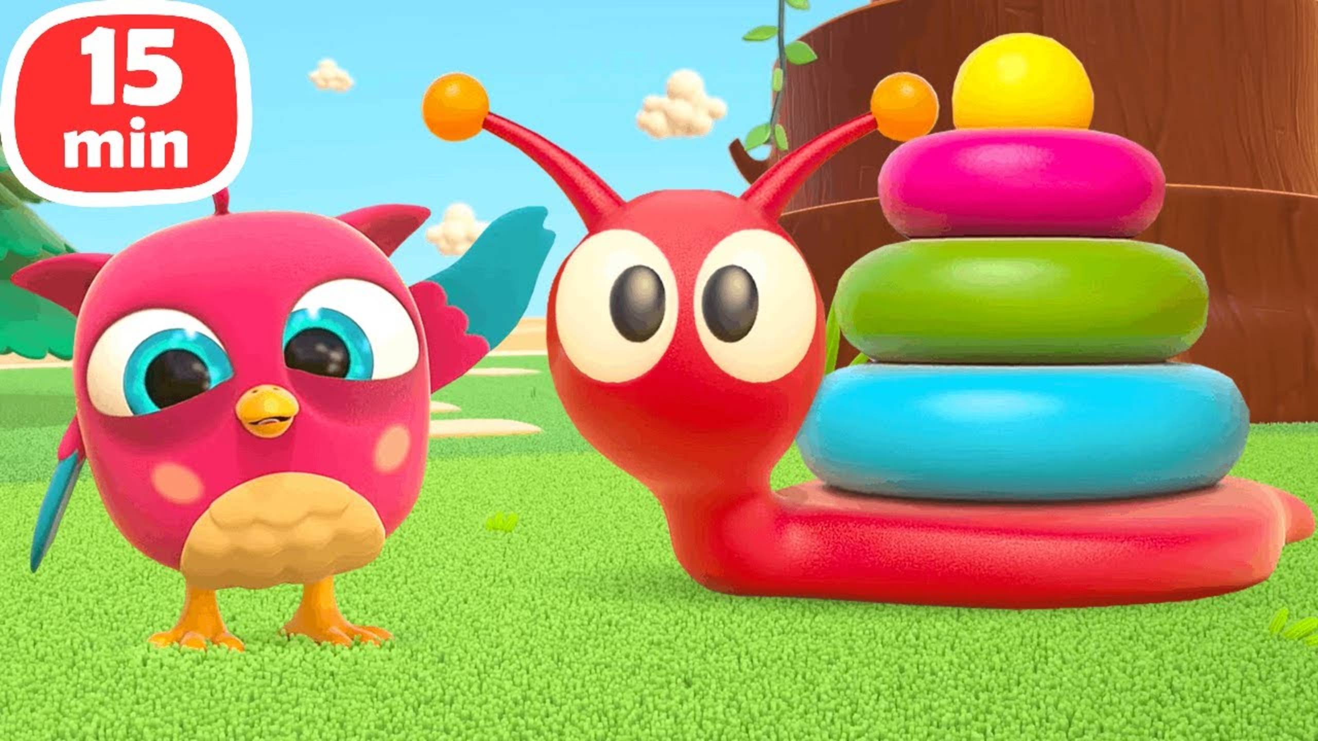 Хоп Хоп и волшебная улитка: танцы, пирамидки и сюрпризы!