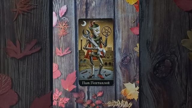 Для начинающих.Таро безумной луны.Карты двора.Паж Пентаклей.