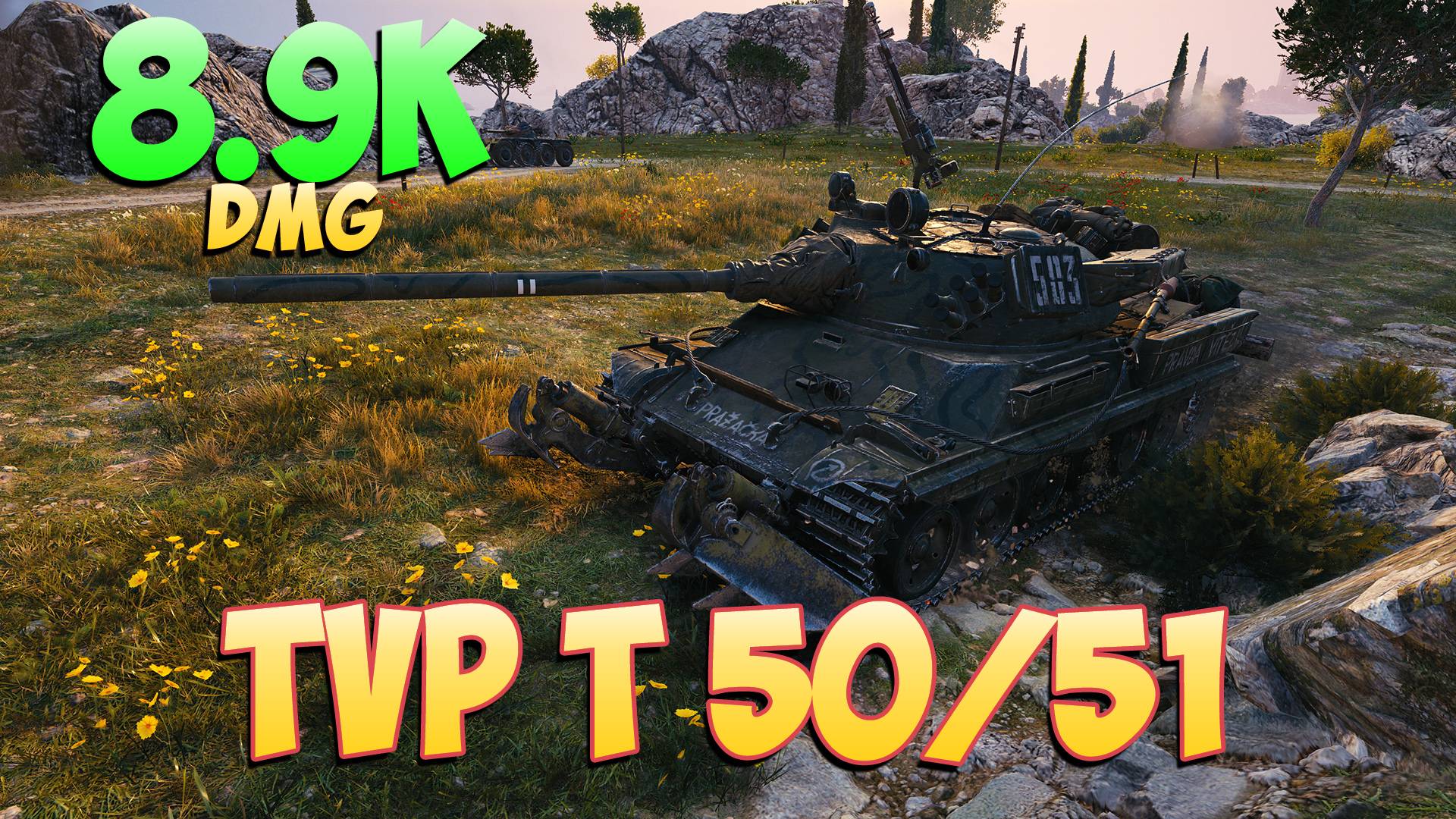 TVP T 50/51 • Покоряя Холм! - 3 Фрагов 8.9K Урона • Мир Танков