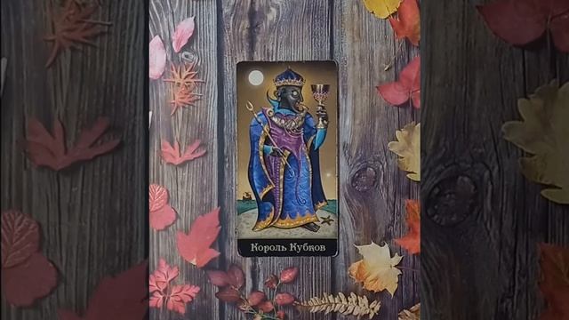 Для начинающих.Таро безумной луны.Карты двора.Король Кубков