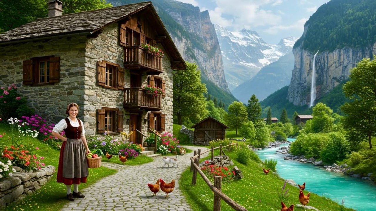 Жизнь в Швейцарии, каменные деревни. Самые красивые швейцарские деревни, настоящие сказочные места