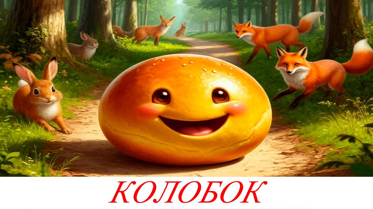 КОЛОБОК | детские сказки онлайн| аудиосказки | сказки для малышей